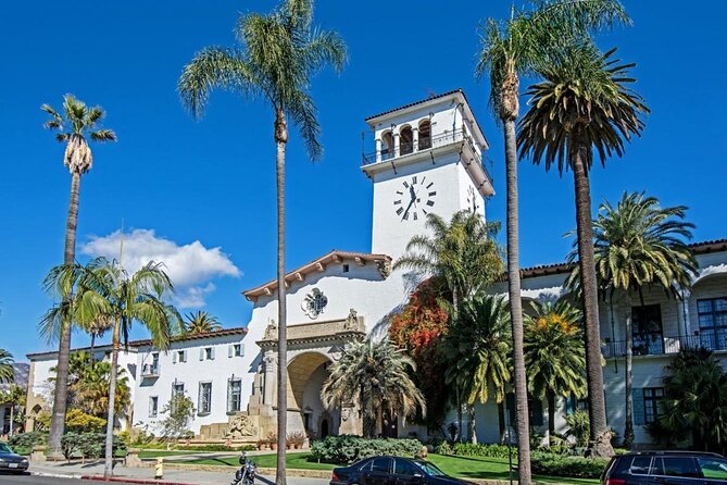 Santa Barbara Scenic Train and Coastal Charm 1-Day Trip from LA - Santa Barbara County Courthouse: Spanish Architecture at Its Finest