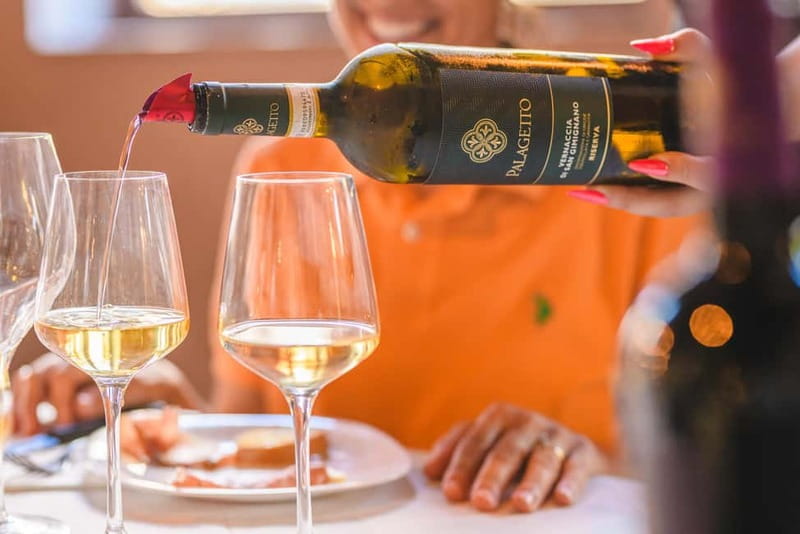 "Santa Chiara" wine tasting - Palagetto winery - Exploring the Wines: Two Whites and Two Reds