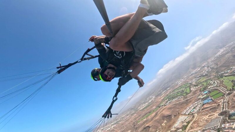 Santa Cruz de Tenerife: Acrobatic Paragliding Flight - Key Points