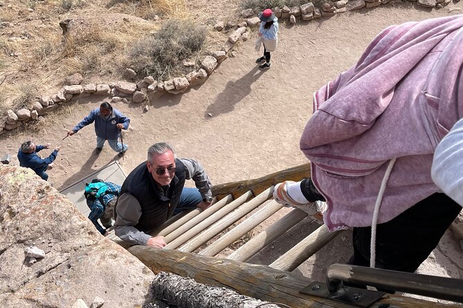 Santa Fe to Bandalier and Puye Cliff's in Luxury Day Trip - Practicalities of the Tour Logistics and Group Size