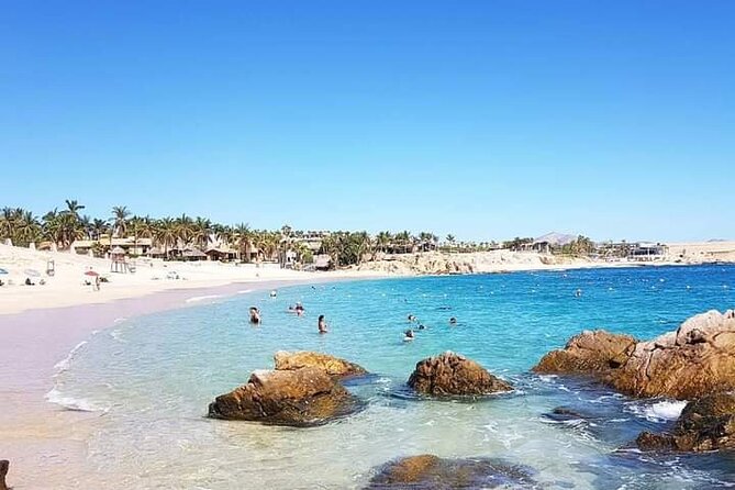 Santa Maria and Chileno Bay Snorkel Adventure Los Cabos - Snorkeling in Santa Maria Cove: Calm, Clear, and Rocky