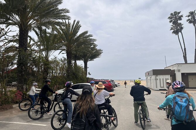 Santa Monica Bike Rentals - Riding Through Marina del Rey and Art Walls