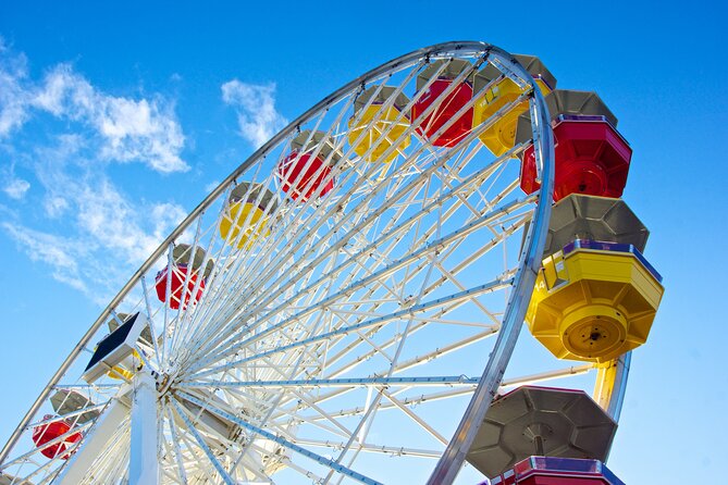 Santa Monica Pier Self-Guided Walking Audio Tour - The Iconic Santa Monica Pier Carousel from the 1940s