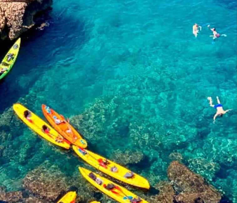 Santa Pola: Half-Day Kayak Trip to Tabarca Island with Lunch - Logistics and Group Size