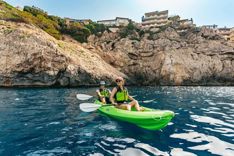 Santa Ponsa: Marine Reserve Kayak Tour - Return to Santa Ponsa with a Short Break