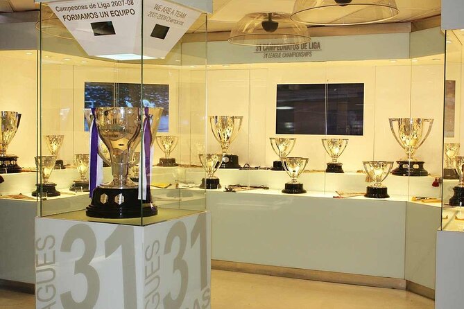 Santiago Bernabéu Stadium Admission Ticket - The Museum and Trophy Room Experience