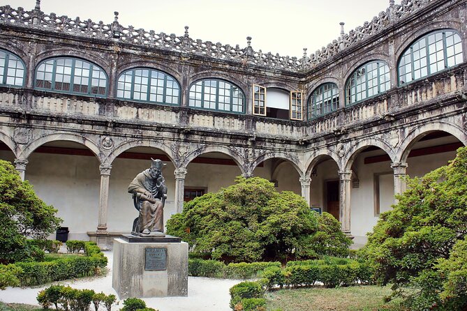 Santiago de Compostela Private Walking Tour with Cathedral Ticket - The Baroque Monastery and Its Architectural Marvels