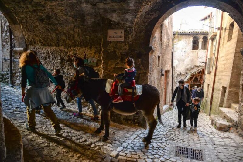 Santo Stefano di Sessanio: Village Donkey Trek Experience - Walking Through Santo Stefano di Sessanio’s Medieval Streets