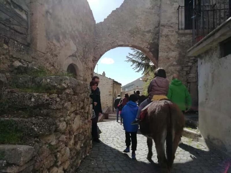 Santo Stefano di Sessanio: Village Donkey Trek Experience - Riding Donkeys Through the Ancient Village