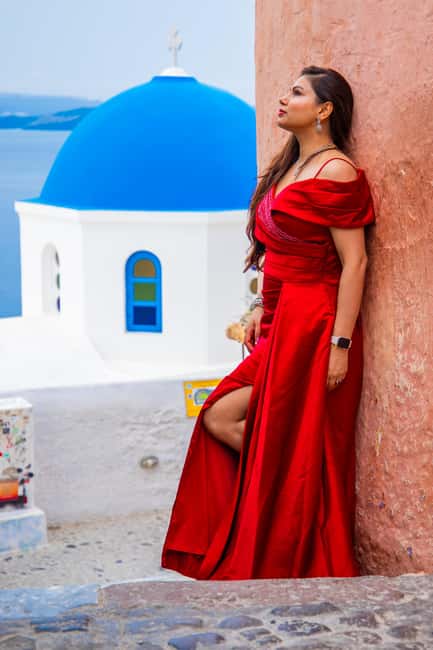 Santorini: 40-minute Photoshoot in Oia - Key Points