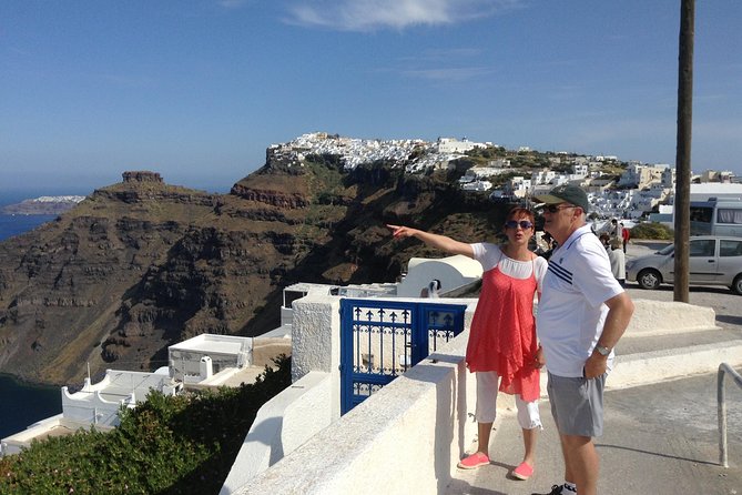 Santorini: 4hr Private First Impressions Tour - Iconic Fira’s Three Bells and Venetian Castle Ruins
