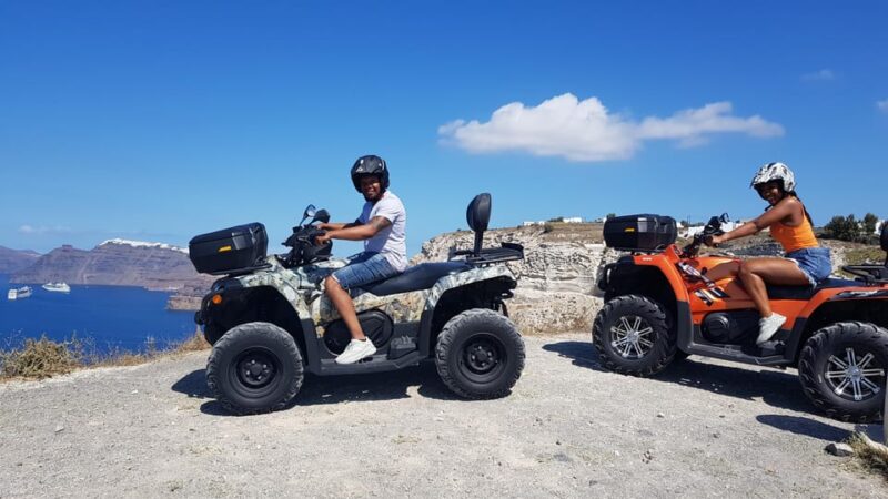 Santorini: ATV guided tour around the South of the island - Off-Road Excursion to Vlychada’s Fishing Marina and Theros Beach
