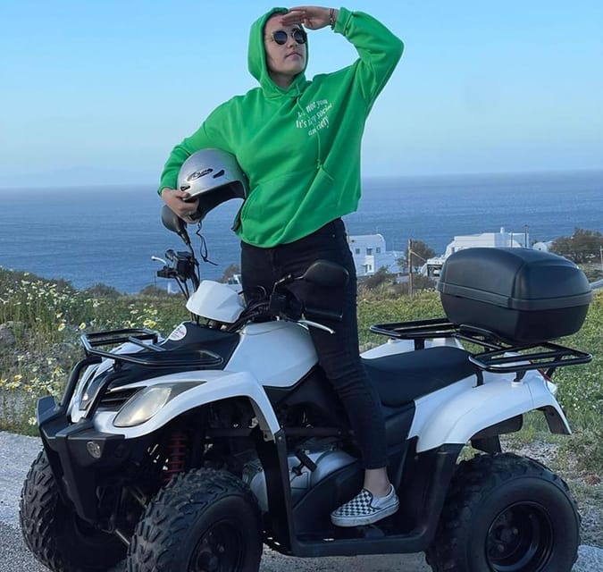 Santorini: ATV Highlights Tour with Local Tour Leader - From Oia to Pyrgos: Iconic Village Stops
