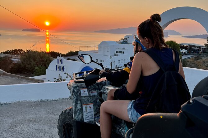 Santorini ATV-Quad Experience Tour + Transportation - Starting at Perissa Black Sand Beach