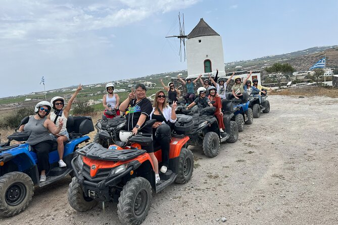 Santorini ATV-Quad Experience Tour + Transportation - Safety, Vehicles, and Group Support