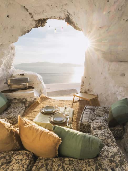 Santorini: Caldera Cave Hike and Dinner - Key Points