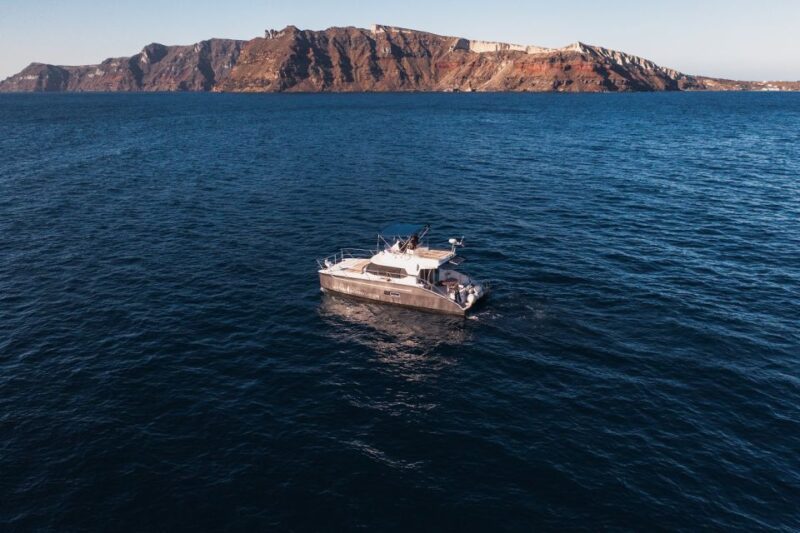 Santorini: Caldera Private Power Catamaran Cruise - The Crew: Knowledgeable and Attentive Guides