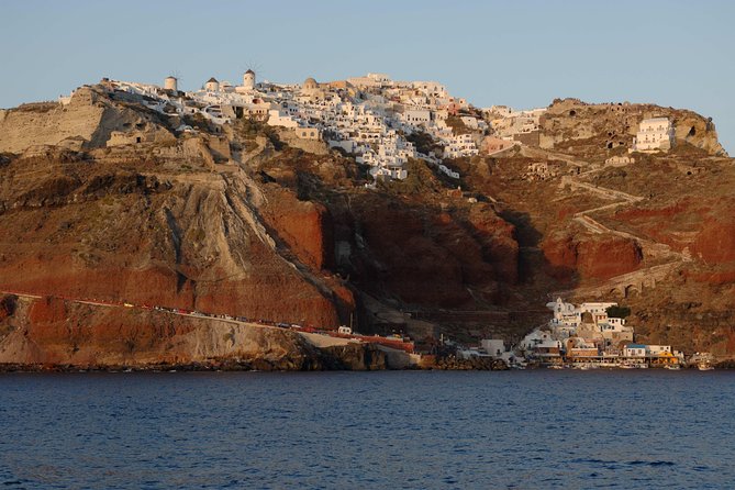 Santorini Caldera Sunset Sailing Cruise with Dinner and Wine - Swimming and Water Activities
