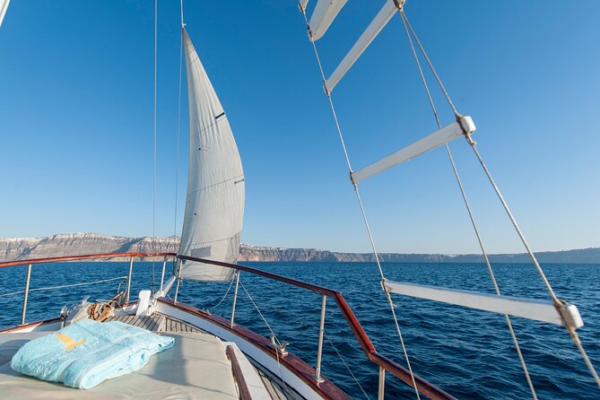 Santorini Caldera Sunset Traditional Cruise with Meal and Drinks - Practical Logistics and Comfort