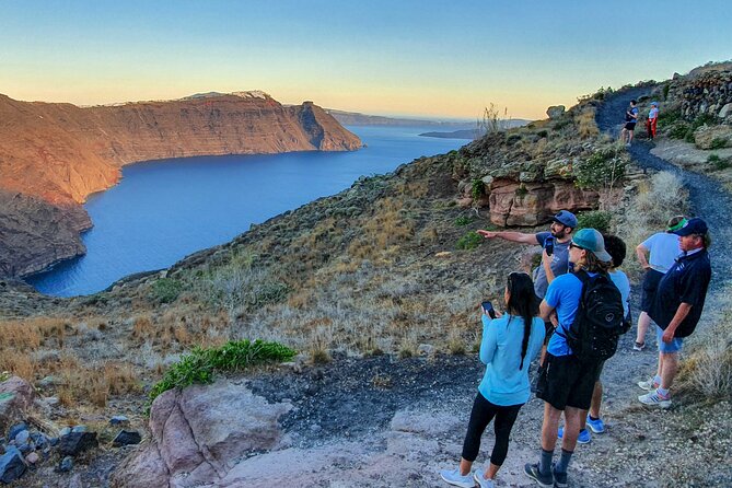 Santorini : Caldera Trail Hike and Sunset - Passing the Prophet Elias Chapel for Panoramic Views