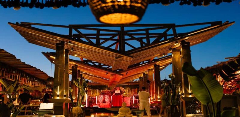 Santorini: Candlelight Restaurant Dinner on Black Sand Beach - The Menu Options: Seafood or Meat & Poultry