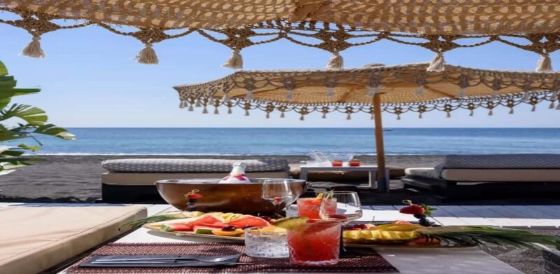 Santorini: Candlelight Restaurant Dinner on Black Sand Beach - Personal Touches and Optional Extras for a Special Night