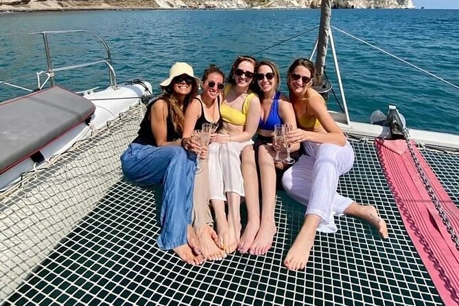 Santorini Catamaran Cruise 5-Hour Private Sailing Experience - Vlychada Port as the Meeting Point for a Scenic Departure