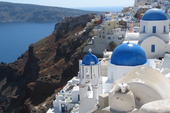 Santorini Classic highlights tour - Exploring Santorini’s Highest Point at Moni Profiti Ilia