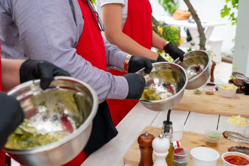 Santorini: Cooking Class with Lunch and Wine Tasting - Key Points