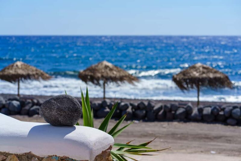 Santorini: Customized Private Guided Tour in a Mercedes EQB - Wine Tasting at a Renowned Santorini Vineyard