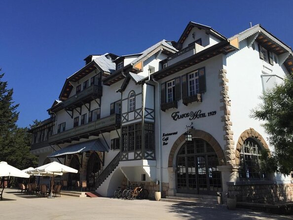 Santorini Deluxe Tour for Cruise Passengers - Viewing Santorini From Profitis Ilias Summit