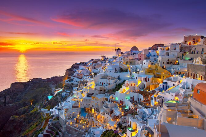 Santorini Essentials Full Day Private Tour - Panoramic Views from Profitis Ilias Monastery