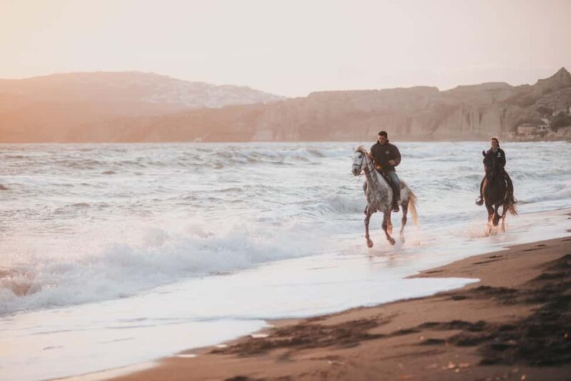 Santorini: Extreme Horse Safari with Beach Gallop - Key Points
