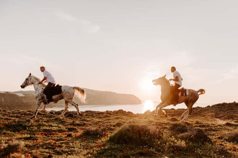 Santorini: Extreme Horse Safari with Beach Gallop - Highlights: Galloping on Santorini’s Black Sand Beach