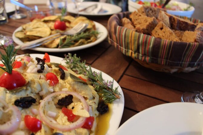 Santorini Family Farm Food & Wine Tour with Cooking Class - The Authentic Greek Cooking Class with Local Ingredients