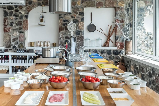 Santorini Farm-to-Table Cooking Class with a Local Chef, Christos - Garden Tour: Sourcing Fresh Ingredients in Santorini