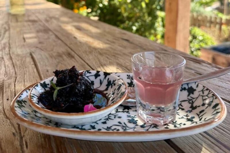 Santorini: Farm Visit With Lunch and Village Tour - Visiting a Local Farm in Pyrgos for Authentic Flavors