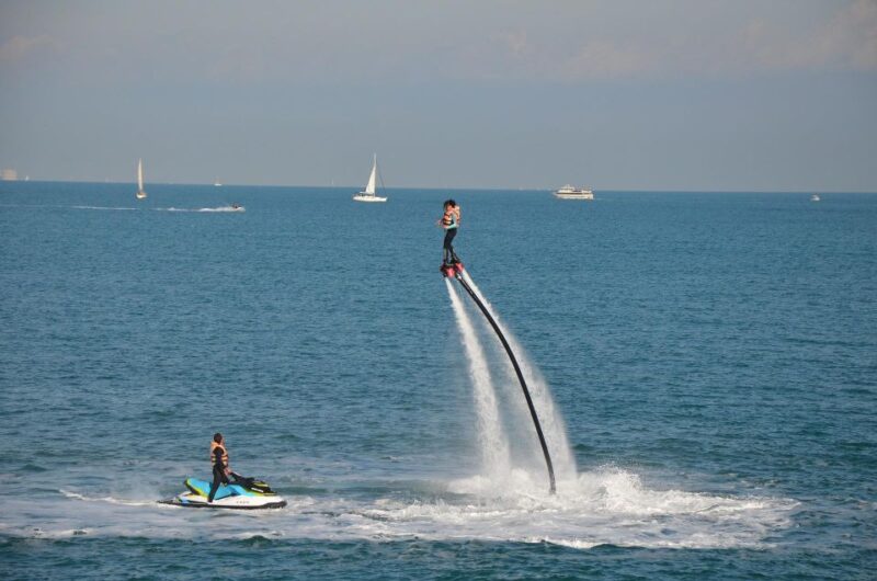 Santorini: Fly Board Pro Adventure in Perivolos Beach - How the Flyboard Works in Santorini Waters