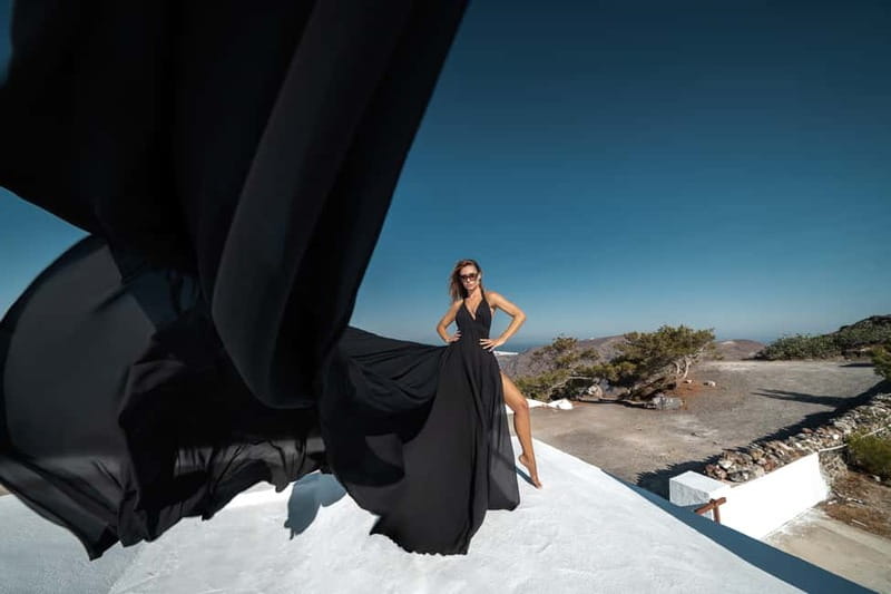 Santorini: Flying Dress Photo © Photoshoot "Express Package" - Accessibility and Practical Tips for Participants