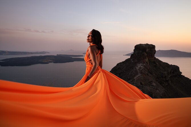 Santorini Flying Dress Photo Session Experience - Accessibility and Practical Tips