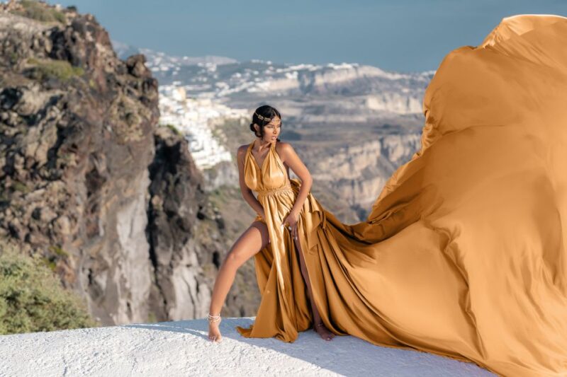 Santorini: Flying Dress Photoshoot - The Photography Team and Their Expertise
