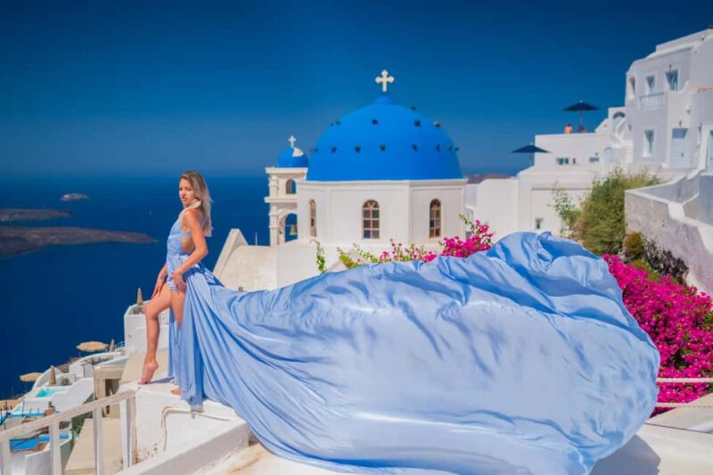 Santorini: Flying Dress Photoshoot with Pickup - Why the Flying Dress Photoshoot Differentiates Itself