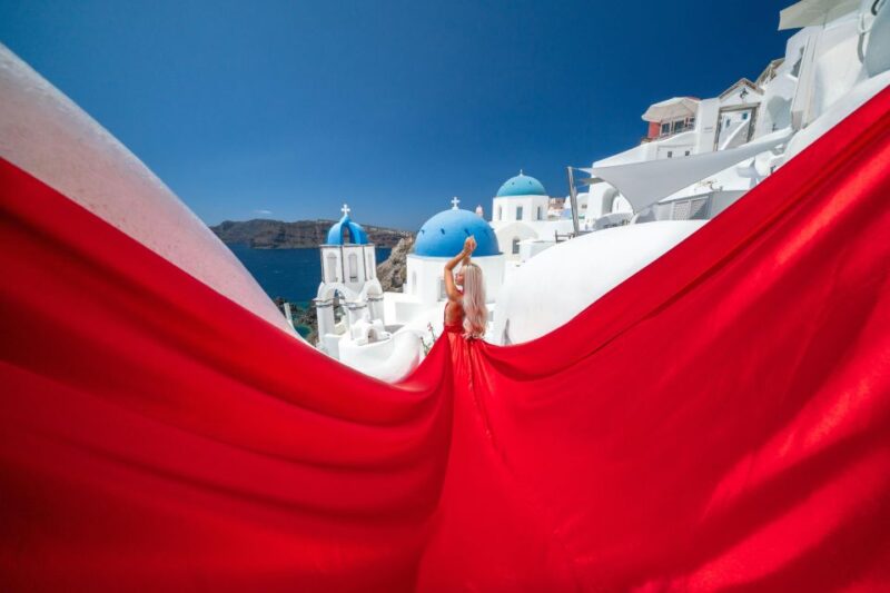 Santorini flying dress - Dress and Styling Recommendations