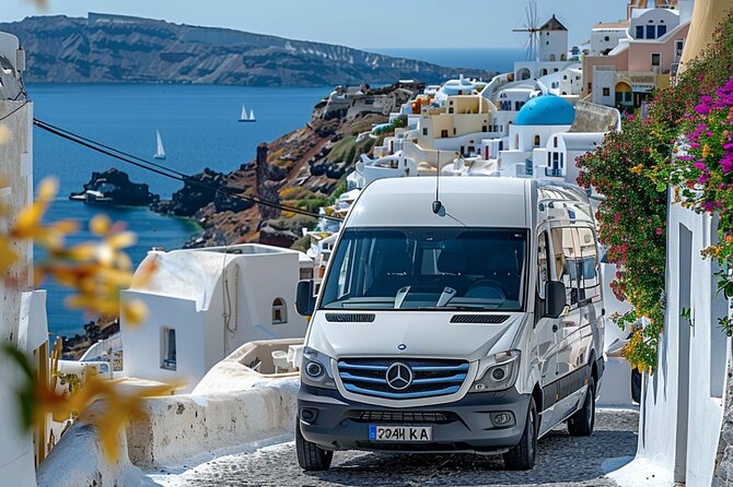 Santorini: Full Island Tour & Sunset with Local Guide & Pick-up - The Iconic Three Bells of Fira