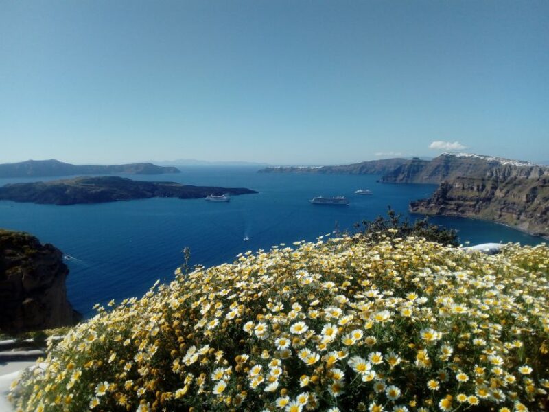 Santorini: Half-Day Sightseeing Tour with Hotel Pickup - The Experience of a Fully Air-Conditioned Vehicle