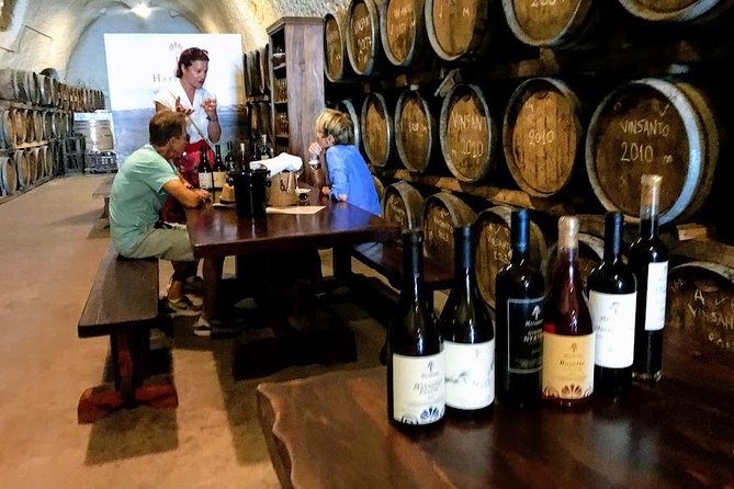 Santorini Half Day Wine Tasting & Winery Tour with Pickup - Anhydrous Cellar Door: Focus on Pure, Indigenous Varieties
