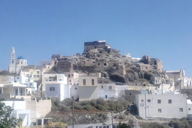 Santorini Highlights and Venetian Castles Small-Group Day Tour - Relaxing on Perissa Black Sand Beach