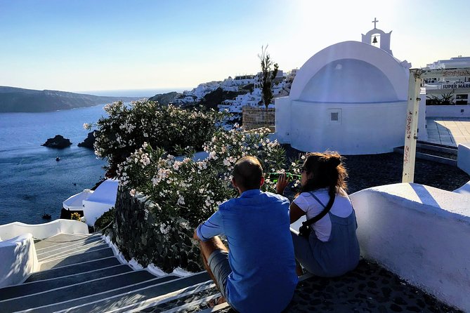 Santorini Highlights Small-Group Tour - Breathtaking Views from Prophet Elias Monastery