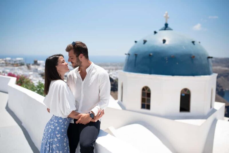 Santorini: Imerovigli Professional Photoshoot in Blue Dome - Comparing This Photoshoot to Similar Experiences