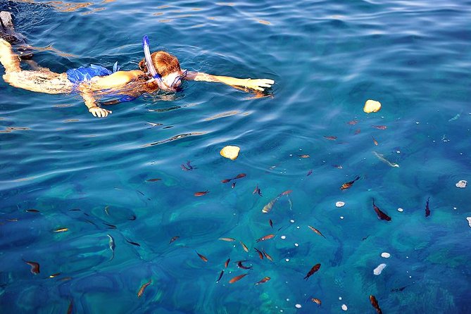 Santorini Luxury Catamaran Sunset Cruise with BBQ, Drink and Transfer - Watching the Santorini Sunset from the Water